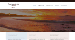 Desktop Screenshot of cartwrightslawyers.com.au